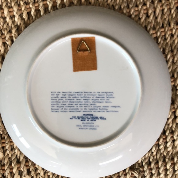 Collectible Plate Calgary Alberta - Picture 2 of 2